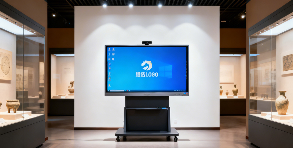 博物馆 “开挂”！腾博会科技教学会议一体机解锁逛展新姿势
