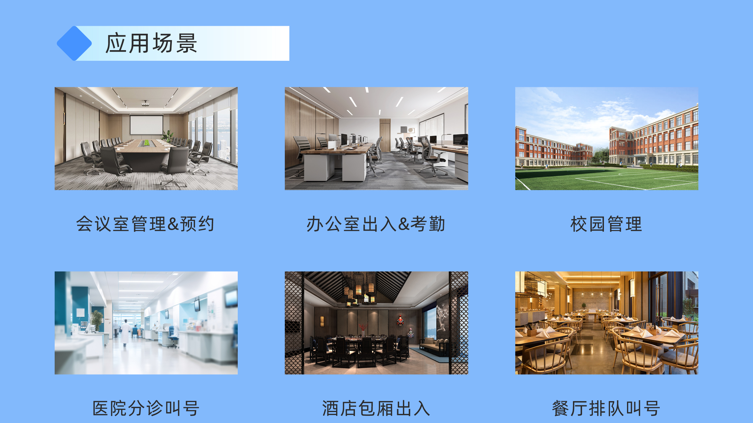 腾博会会议预约系统全场景智能解决方案 — 以多尺寸会议预约屏构建高效办公新生态(图6) 腾博会会议预约系统全场景智能解决方案 — 以多尺寸会议预约屏构建高效办公新生态(图6)