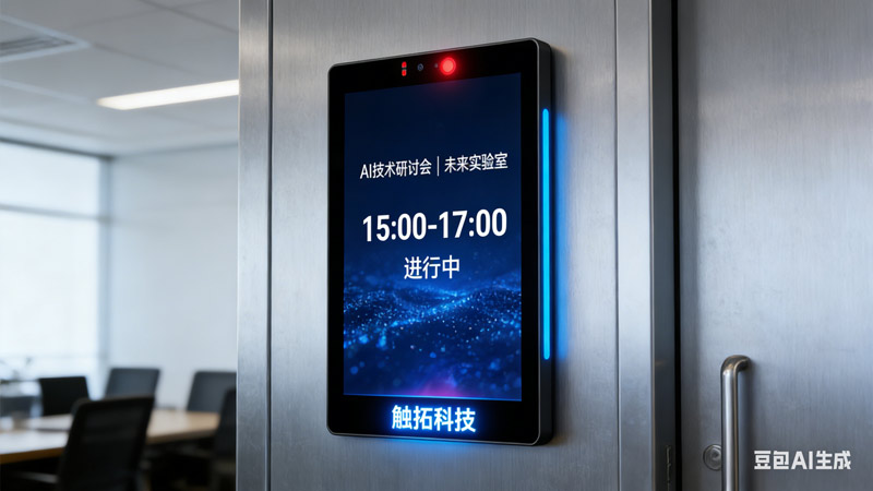 匠心工艺遇见智能科技：腾博会会议门牌的细节之美