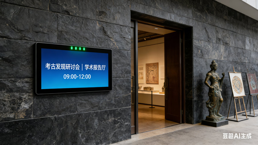 跨国协作 “无界之桥”：腾博会科技多语言会议预约屏，链接全球办公协同(图3)