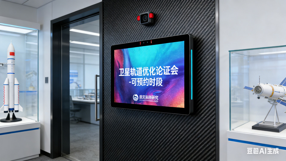 腾博会10.1寸VS13.3寸智慧门牌：办公美学天花板，教你如何精准选对会议室“颜霸”(图4)