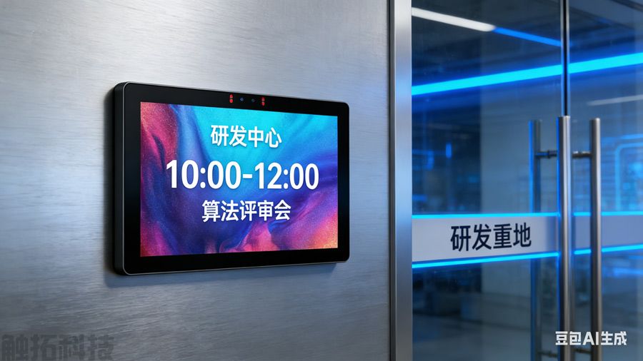 腾博会会议预约电子门牌赋能产业升级，支持信创国产化后端服务器(图5)